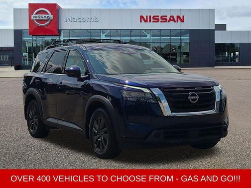 Deep Ocean Blue Pearl 2023 Nissan Pathfinder SV 4WD
