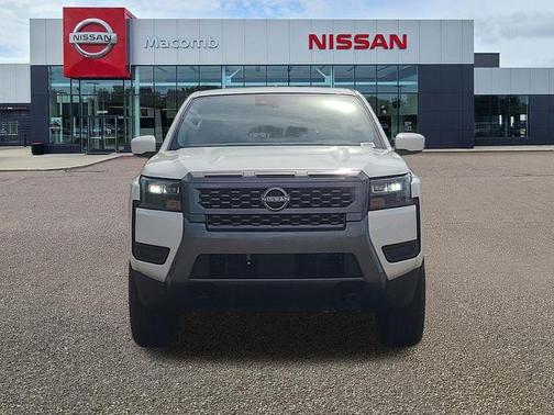 Glacier White 2026 Nissan Frontier SV