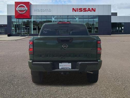 Tactical Green Metallic 2026 Nissan Frontier SV