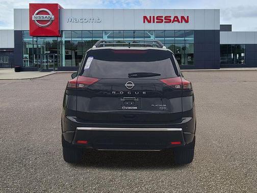 Super Black 2026 Nissan Rogue Platinum