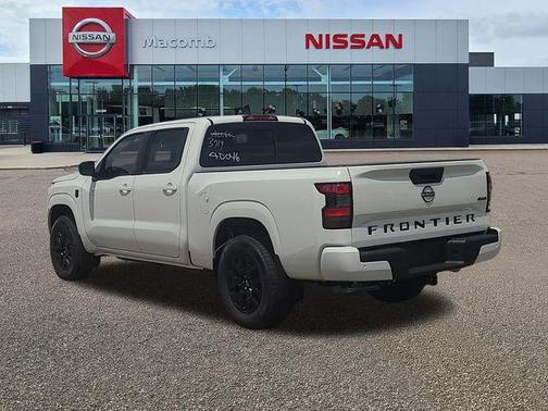 Glacier White 2026 Nissan Frontier SV