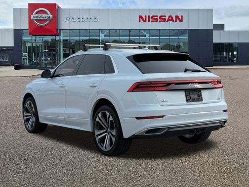 Glacier White 2019 Audi Q8 3.0T Premium Plus