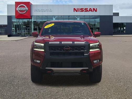 Cardinal Red Metallic Tricoat 2025 Nissan Frontier PRO-4X
