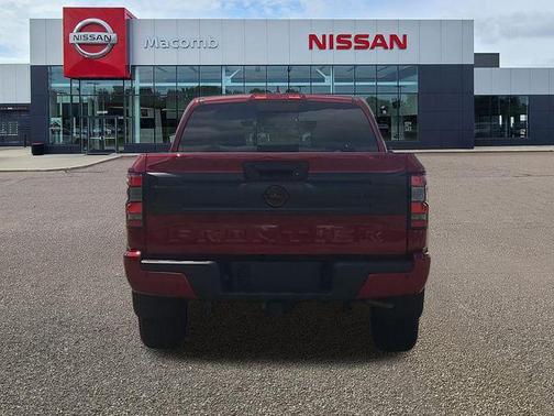 Cardinal Red Metallic Tricoat 2025 Nissan Frontier PRO-4X