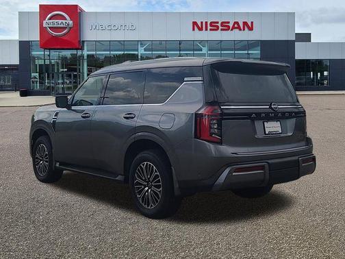 Gun Metallic 2026 Nissan Armada Platinum