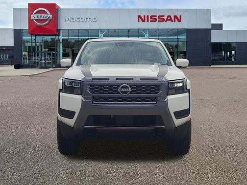 Glacier White 2026 Nissan Frontier SV