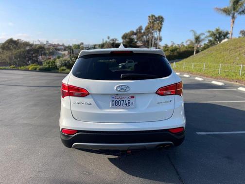 Frost White Pearl 2015 Hyundai Santa Fe Sport 2.0L Turbo