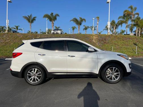 Frost White Pearl 2015 Hyundai Santa Fe Sport 2.0L Turbo