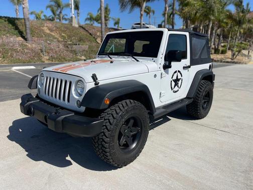 Bright White Clearcoat 2015 Jeep Wrangler Sport
