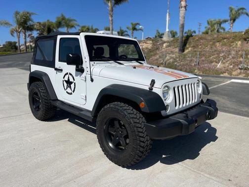 Bright White Clearcoat 2015 Jeep Wrangler Sport