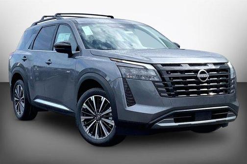 Gun Metallic 2026 Nissan Pathfinder Platinum