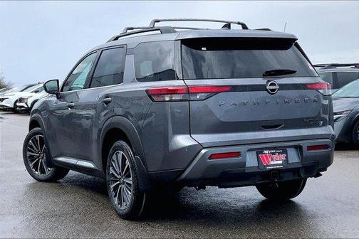 Gun Metallic 2026 Nissan Pathfinder Platinum