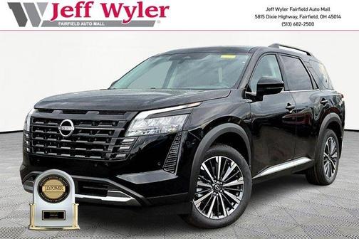 Black 2026 Nissan Pathfinder Platinum