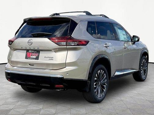 Champagne Silver 2026 Nissan Rogue Platinum