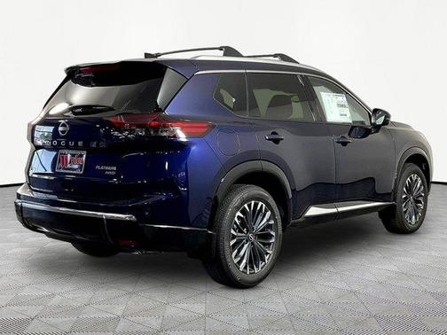 Deep Ocean Blue 2026 Nissan Rogue Platinum