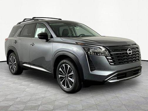 Gun Metallic 2026 Nissan Pathfinder Platinum