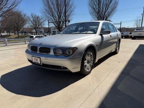 Silver 2002 BMW 745 i