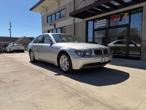 Silver 2002 BMW 745 i