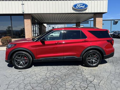 Rapid Red Metallic Tinted Clearcoat 2026 Ford Explorer ST 4X4