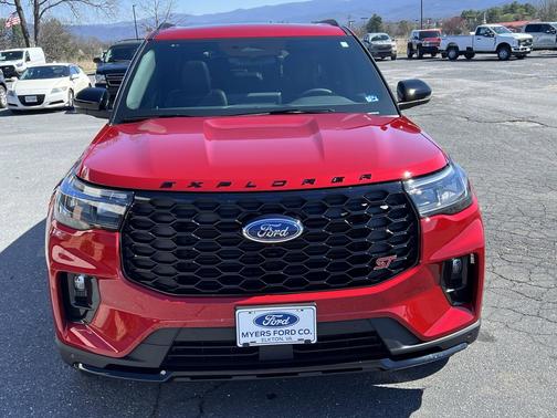 Rapid Red Metallic Tinted Clearcoat 2026 Ford Explorer ST 4X4