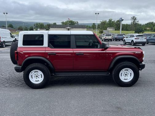 Ruby Red Metallic Tinted Clearcoat 2026 Ford Bronco Heritage Edition 4 Door Advanced 4x4