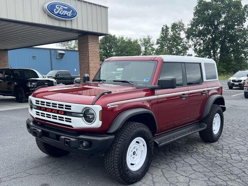 Ruby Red Metallic Tinted Clearcoat 2026 Ford Bronco Heritage Edition 4 Door Advanced 4x4