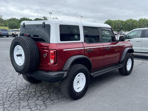Ruby Red Metallic Tinted Clearcoat 2026 Ford Bronco Heritage Edition 4 Door Advanced 4x4
