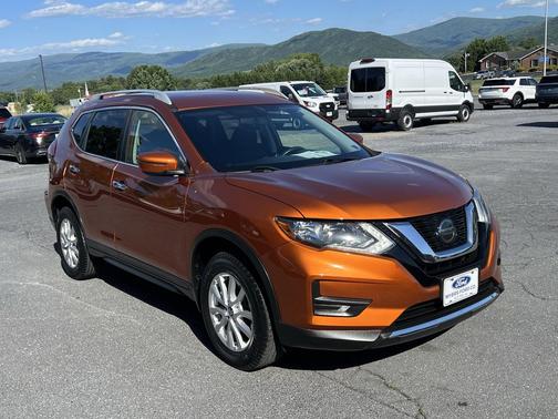 Monarch Orange 2018 Nissan Rogue SV