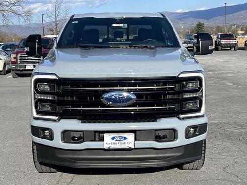 Glacier Gray Metallic Tri-Coat 2026 Ford F-350 Platinum
