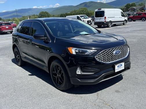 Agate Black Metallic 2024 Ford Edge SEL