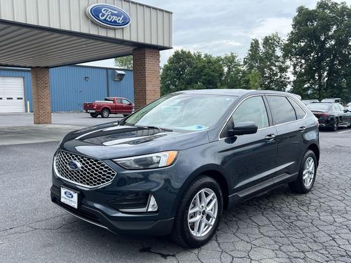 Stone Blue Metallic 2024 Ford Edge SEL