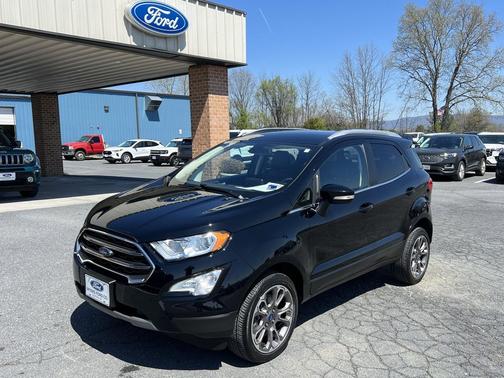 Shadow Black 2022 Ford EcoSport Titanium 4WD