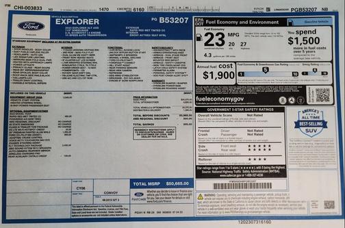 2023 Ford Explorer XLT 4X4