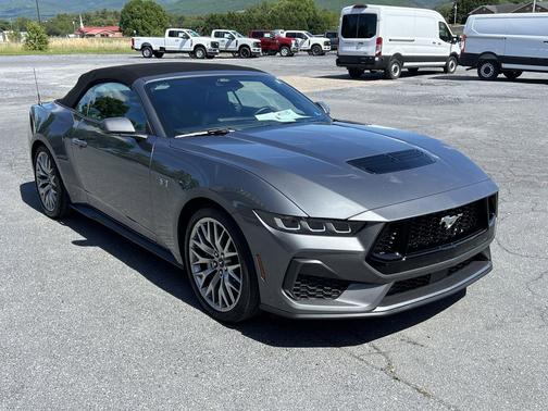 Carbonized Gray Metallic 2024 Ford Mustang GT Premium