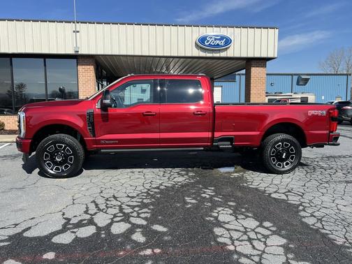 Ruby Red Metallic Tinted Clearcoat 2026 Ford F-350 Platinum