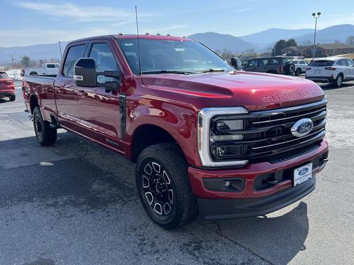 Ruby Red Metallic Tinted Clearcoat 2026 Ford F-350 Platinum