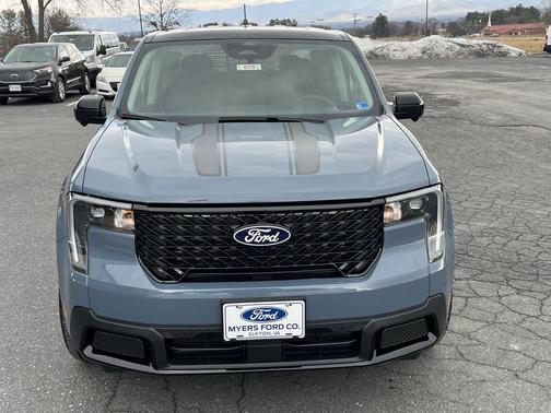 Azure Gray Metallic Tri-Coat 2026 Ford Maverick LARIAT AWD SuperCrew