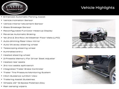 2022 Cadillac Escalade Sport