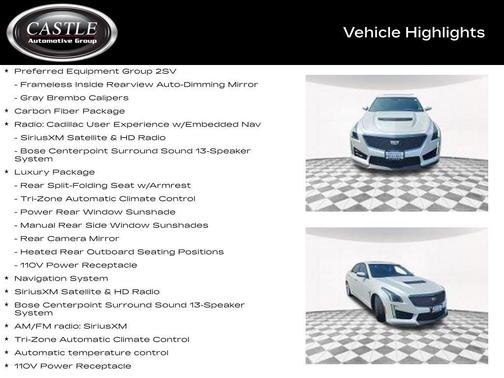 2017 Cadillac CTS-V Base