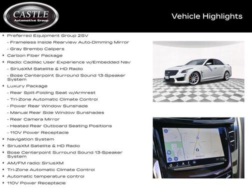 2017 Cadillac CTS-V Base