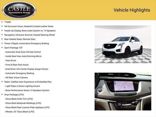 2022 Cadillac XT5 Sport