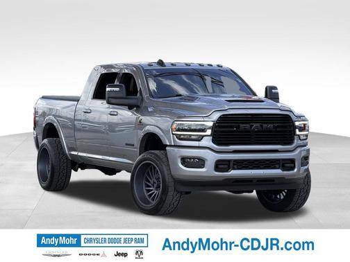 Billet Silver Metallic Clearcoat 2024 RAM 2500 Laramie Crew Cab 4x4 6'4' Box