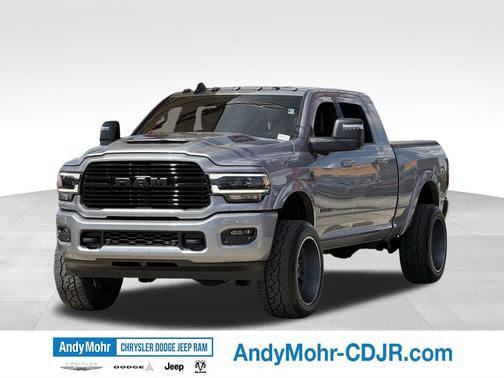 Billet Silver Metallic Clearcoat 2024 RAM 2500 Laramie Crew Cab 4x4 6'4' Box