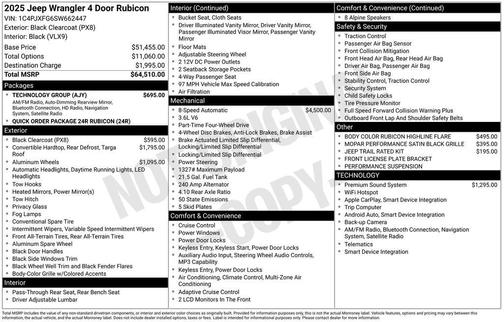 2025 Jeep Wrangler Rubicon