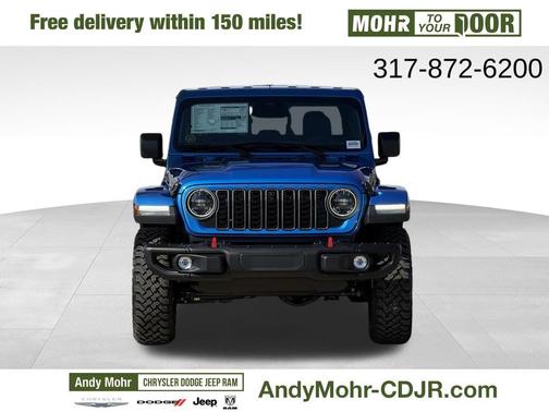 Hydro Blue Pearlcoat 2026 Jeep Gladiator Rubicon
