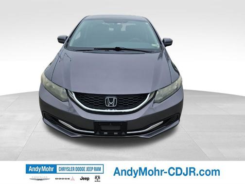 Alabaster Silver Metallic 2015 Honda Civic LX