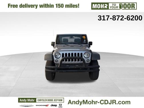 Billet Silver Metallic Clearcoat 2017 Jeep Wrangler Sport