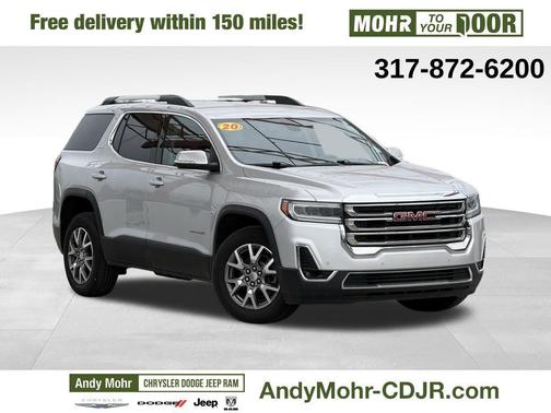 Quicksilver Metallic 2020 GMC Acadia FWD SLT