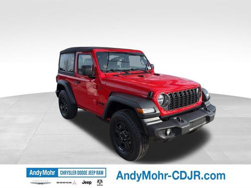 Firecracker Red Clearcoat 2026 Jeep Wrangler Sport