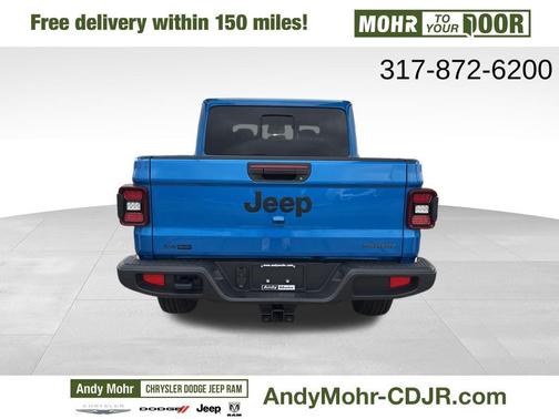 Hydro Blue Pearlcoat 2026 Jeep Gladiator Sahara 4x4
